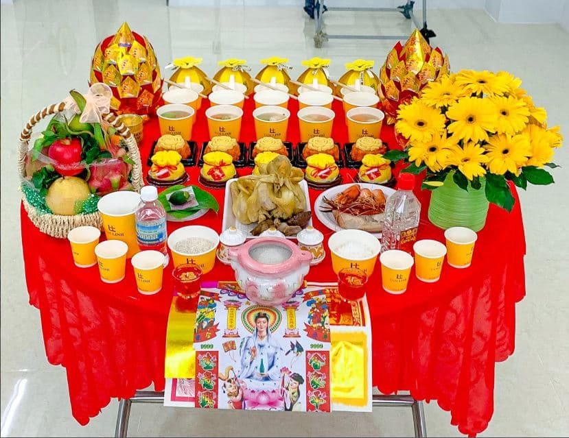 Mâm Cúng Về Nhà Mới An Khang VNM
