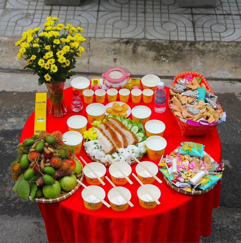 Mâm Cúng Cô Hồn 999K (Heo Quay) – CÚNG CÔ HỒN