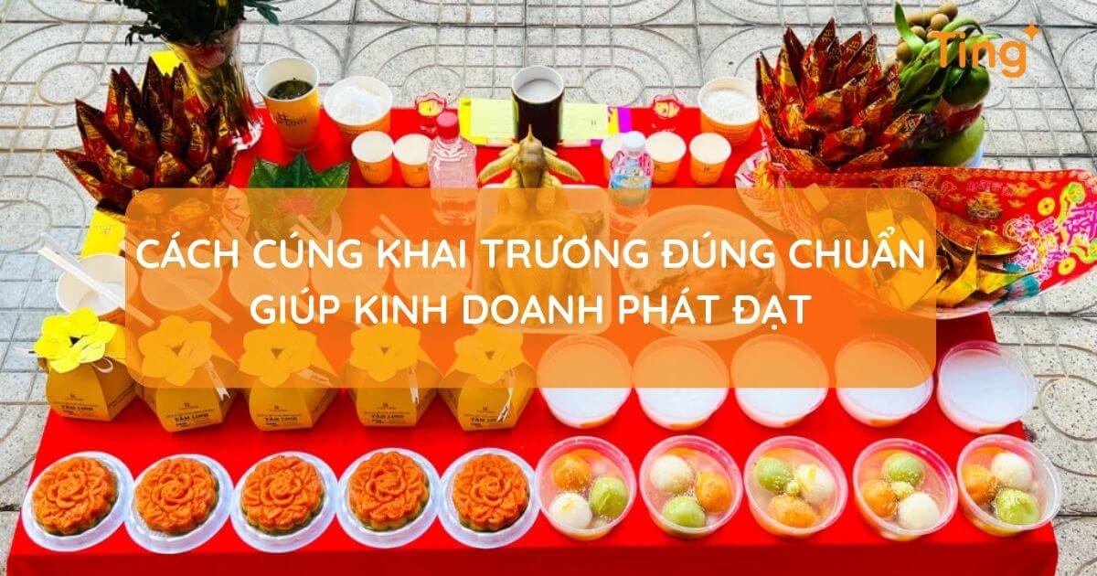 Cách cúng khai trương đúng chuẩn — nghi thức đầy đủ