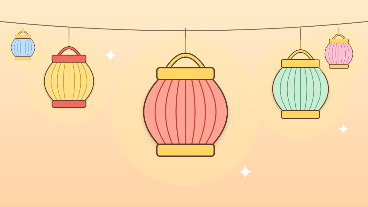 Cách làm đèn lồng giấy đơn giản: 6 bước cho bé rước đèn
