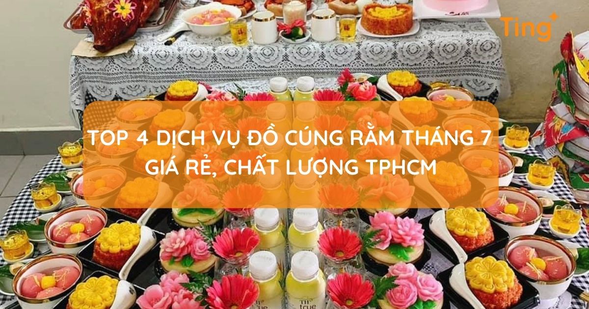 Dịch vụ đồ cúng Rằm tháng 7 — đặt trước đảm bảo