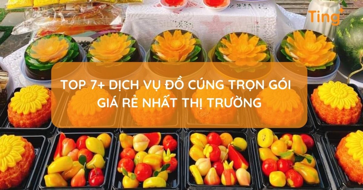 Dịch vụ đồ cúng trọn gói — không cần lo lắng