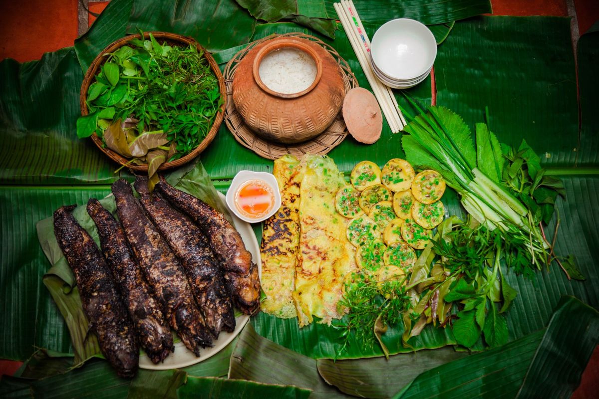 Mâm cơm Việt khi thuê người nấu ăn cho bữa tiệc tại nhà