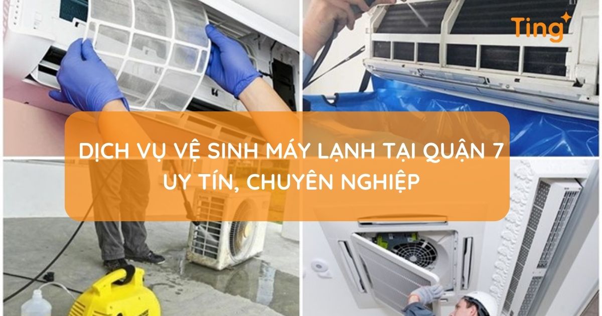 Vệ sinh máy lạnh tại Quận 7 TP.HCM