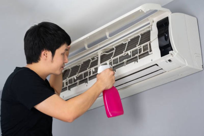 Dịch vụ vệ sinh máy lạnh app Ting