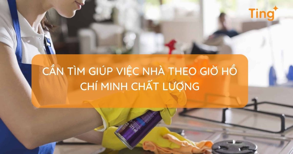 Cần tìm giúp việc nhà theo giờ Hồ Chí Minh chất lượng nhất