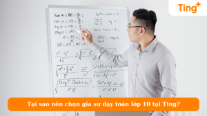 Tại sao nên chọn gia sư dạy toán lớp 10 tại Ting