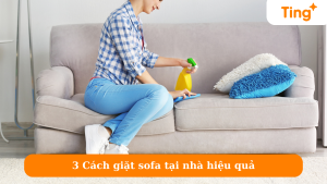 3 Cách giặt sofa tại nhà hiệu quả