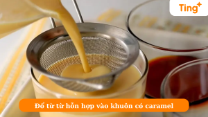 Cho hỗn hợp vào hộp