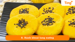 Bánh khoai lang nướng