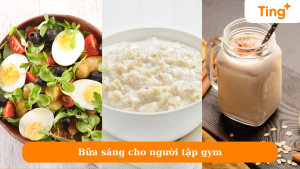 Bữa sáng cho người tập gym