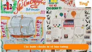 Các bước chuẩn bị vẽ báo tường