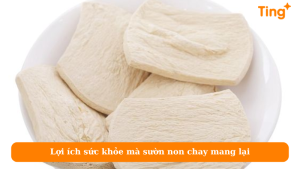 Lợi ích sức khỏe mà sườn non chay mang lại