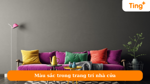 Màu sắc trong trang trí nhà cửa