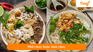 Phở chay hoặc bún chay