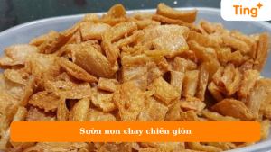 Sườn non chay chiên giòn