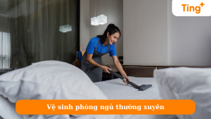 Vệ sinh phòng ngủ thường xuyên