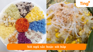 Xôi ngũ sắc hoặc xôi bắp