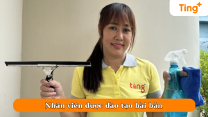 Nhân viên được đào tạo bài bản