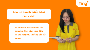 Lên kế hoạch cho công việc